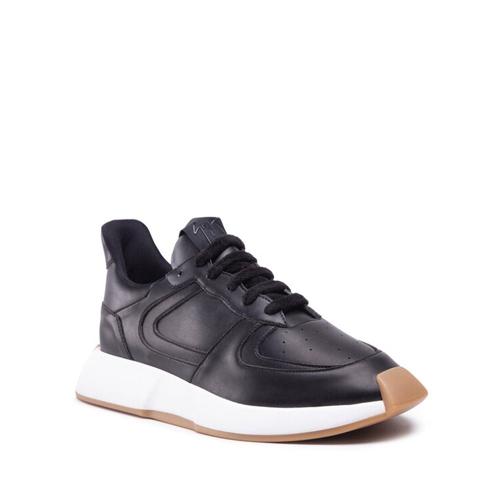 Giuseppe Zanotti Black Calfskin Sneakers | Regal Royce