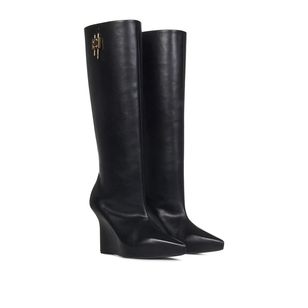 Givenchy Black Calfskin Boots | Regal Royce