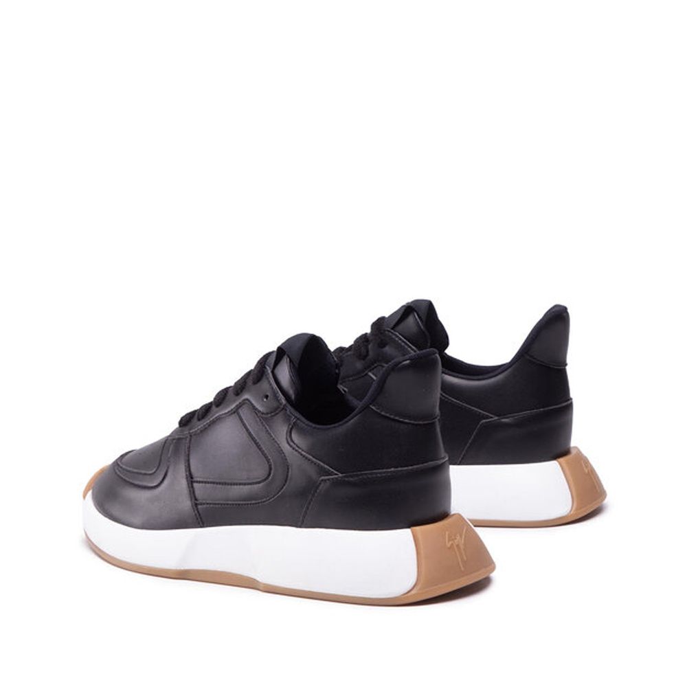 Giuseppe Zanotti Black Calfskin Sneakers | Regal Royce