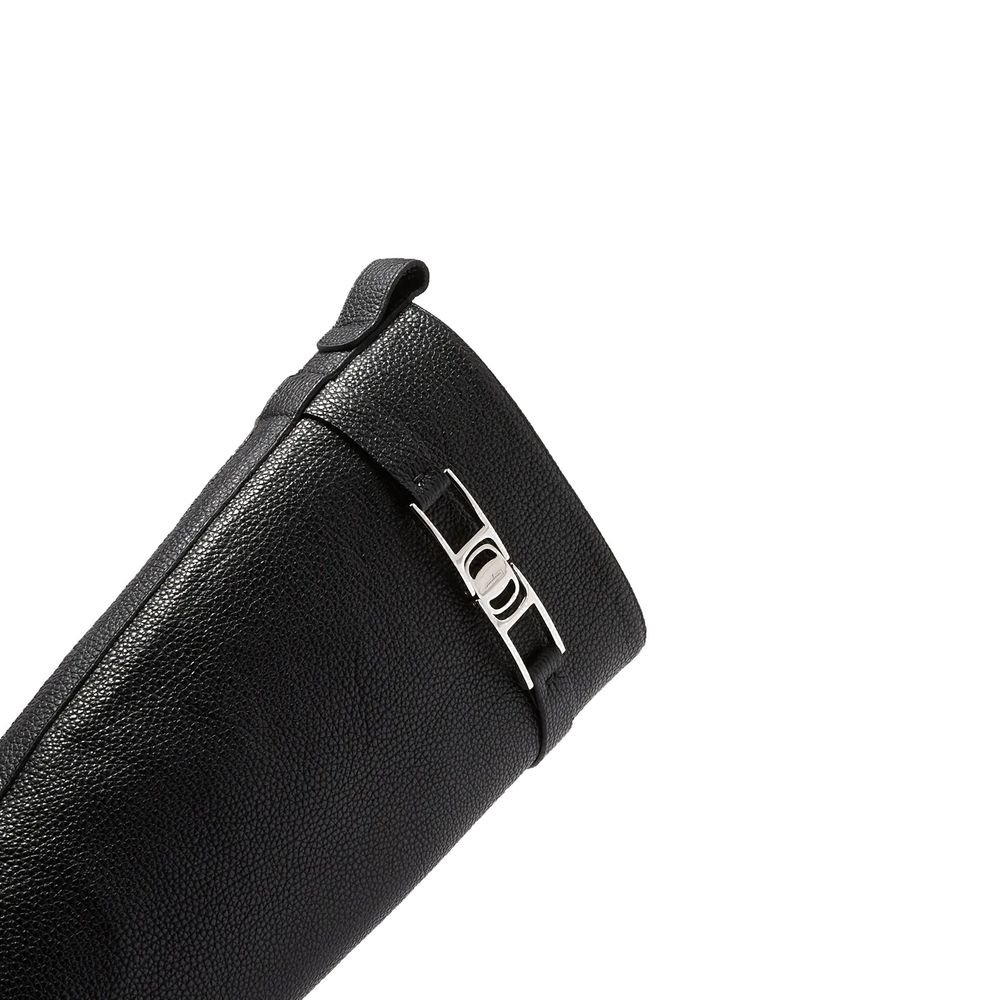 Salvatore Ferragamo Black Calfskin Over The Knee | Regal Royce