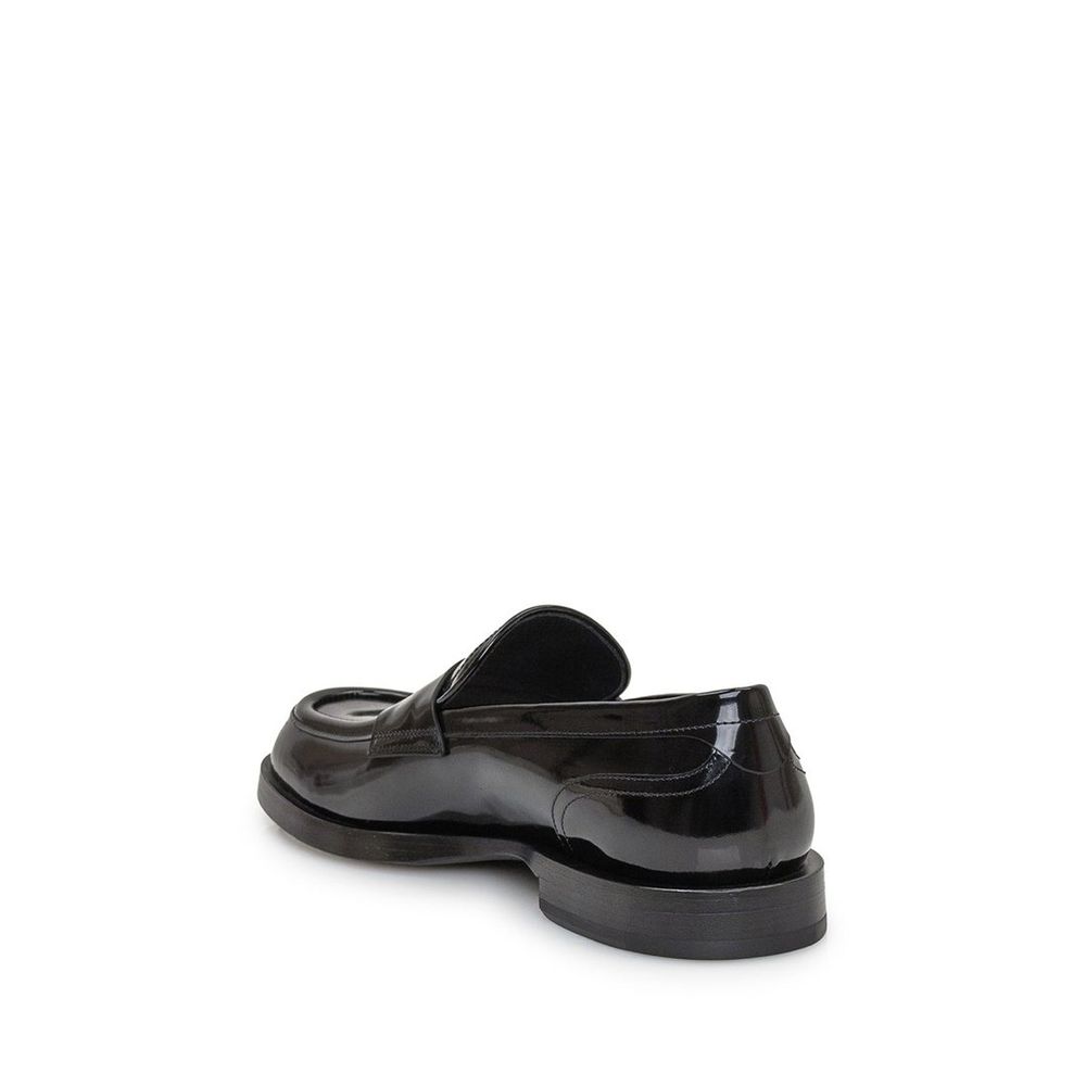 Dolce & Gabbana Black Calfskin Slip-On Loafers | Regal Royce