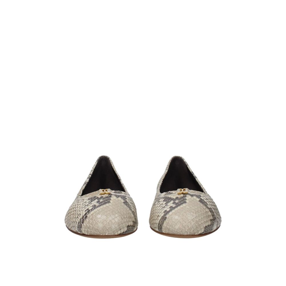 Chloé Beige Goatskin Ballet Flats | Regal Royce
