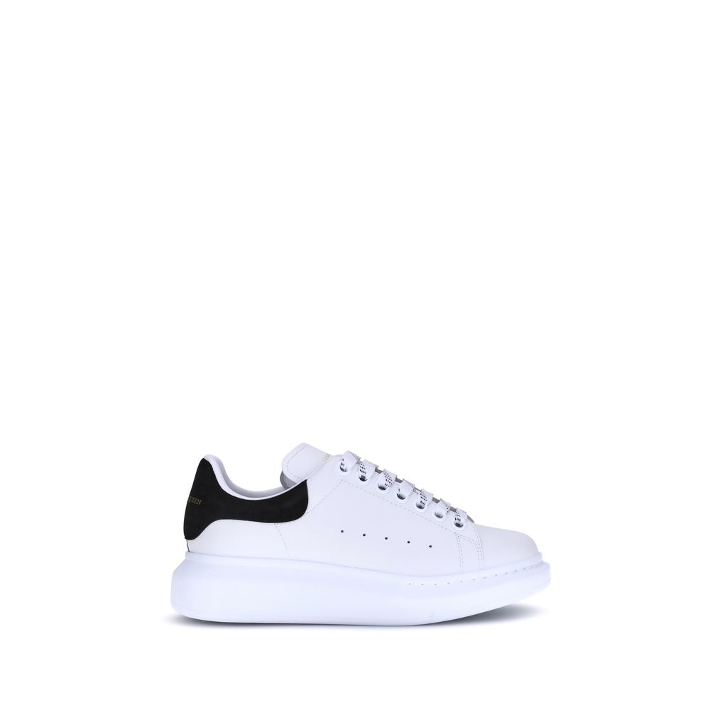 Alexander McQueen White Calf Leather Bos Taurus Platform Sneakers | Regal Royce