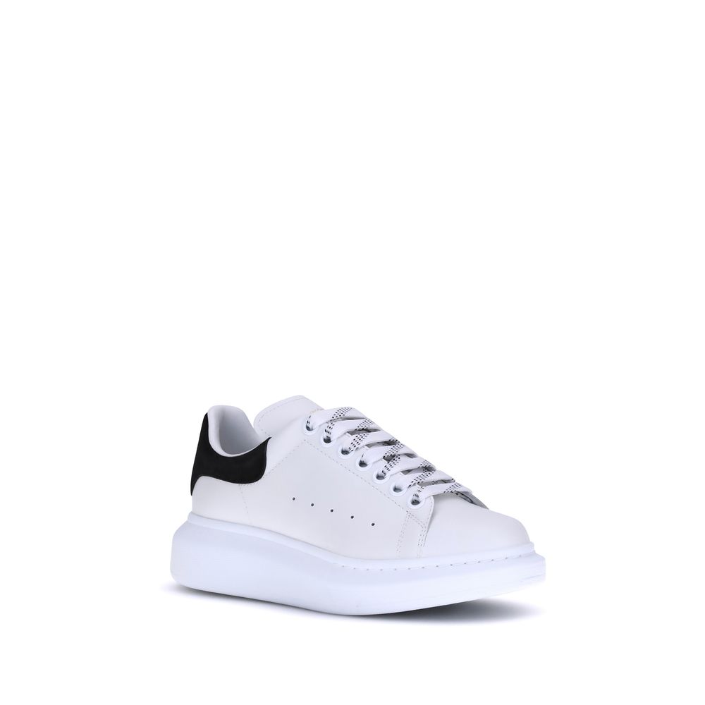 Alexander McQueen White Calf Leather Bos Taurus Platform Sneakers | Regal Royce