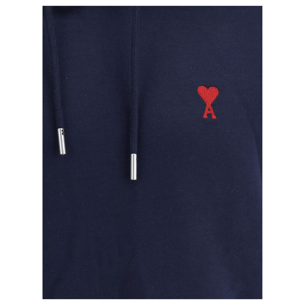 Ami Paris Blue Cotton Sweatshirt | Regal Royce