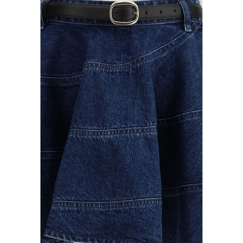 Self-Portrait Blue Denim Skirt | Regal Royce