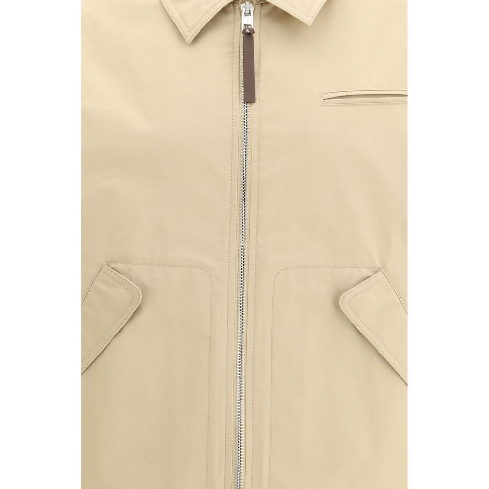 Moschino Beige Cotton Coat | Regal Royce