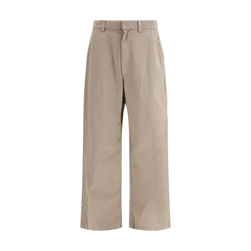 Balenciaga Beige Cotton Casual Pants | Regal Royce