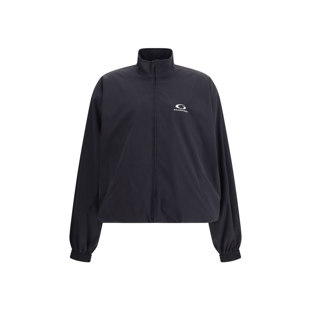 Balenciaga Black Polyester Shell Jacket | Regal Royce