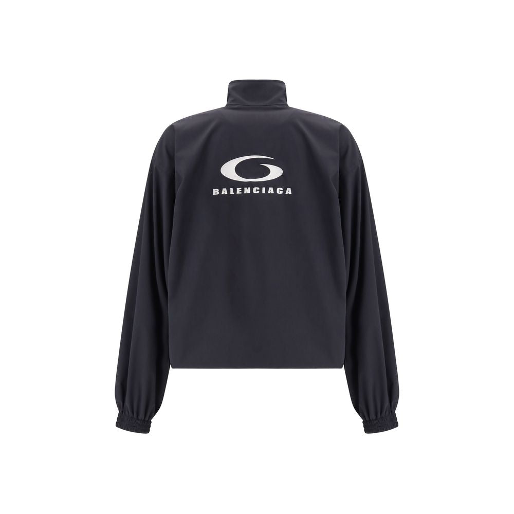 Balenciaga Black Polyester Shell Jacket | Regal Royce