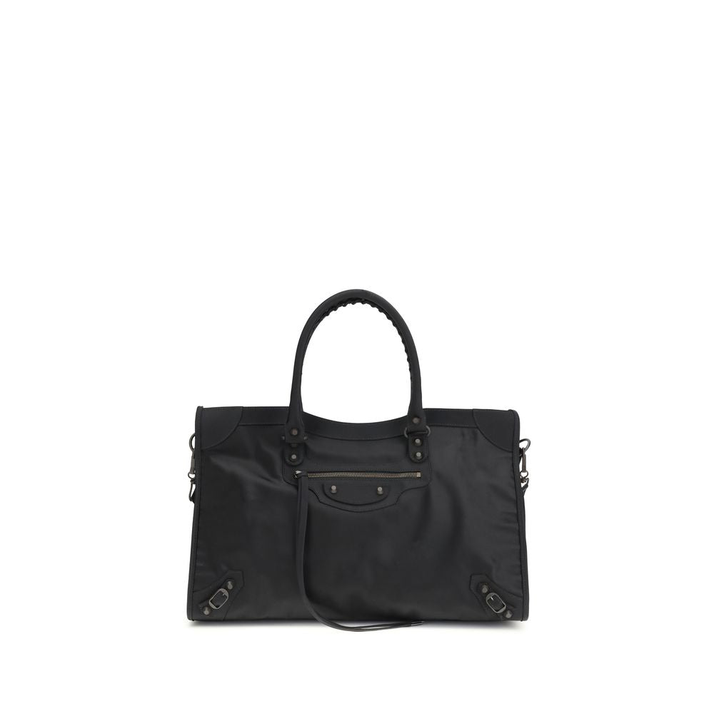 Balenciaga Black Polyamide Shoulder Bag | Regal Royce