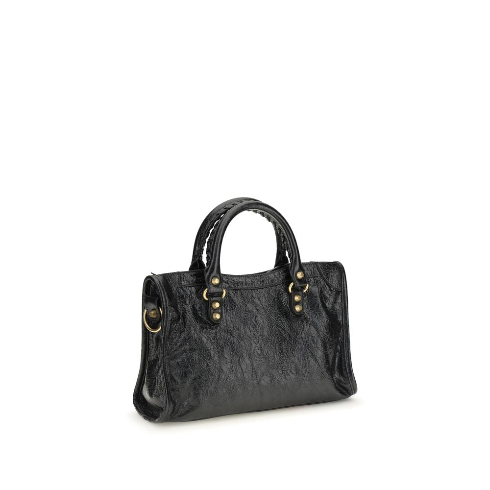Balenciaga Black Lamb Leather Shoulder Bag | Regal Royce
