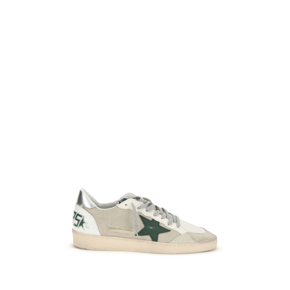 Golden Goose White Calf Leather Bos Taurus Low Top Sneakers | Regal Royce