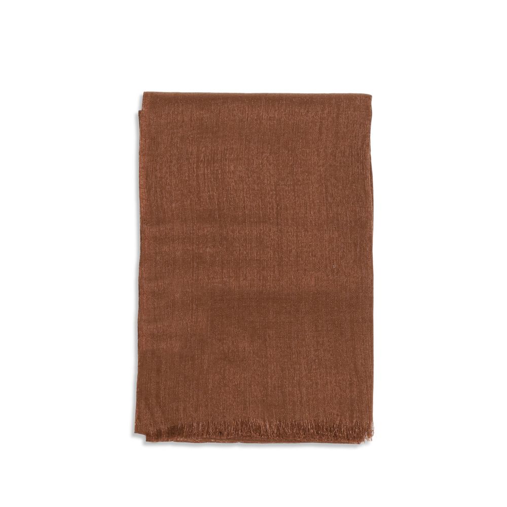 Brunello Cucinelli Brown Cashmere Scarf | Regal Royce