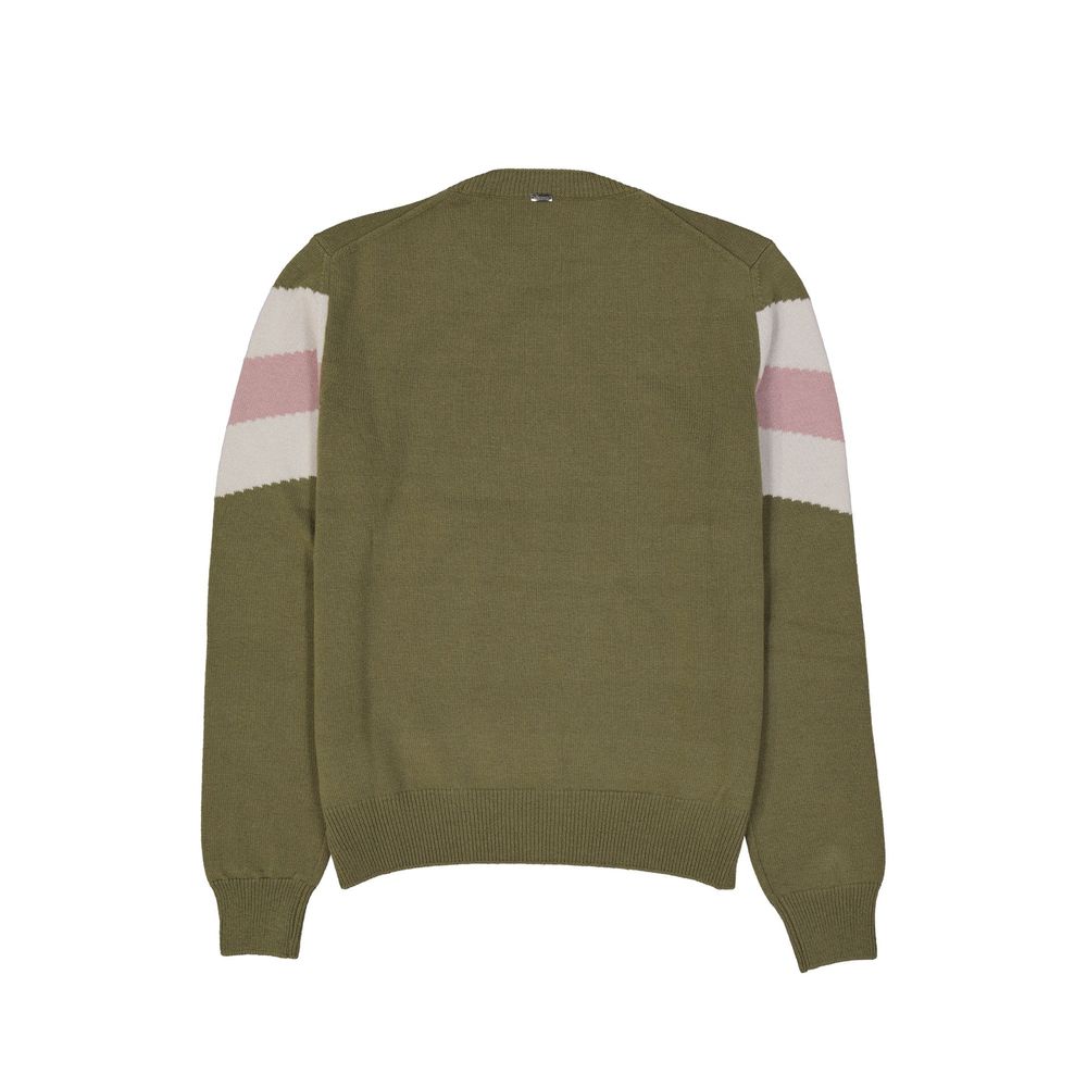 Herno Bicolor Wool Sweatshirt | Regal Royce