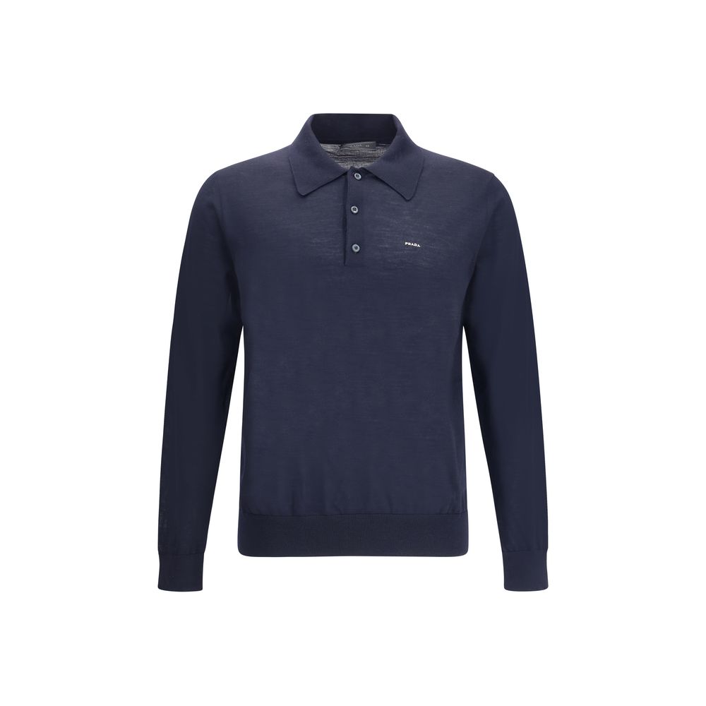 Prada Blue Fleece Wool Sweatshirt | Regal Royce