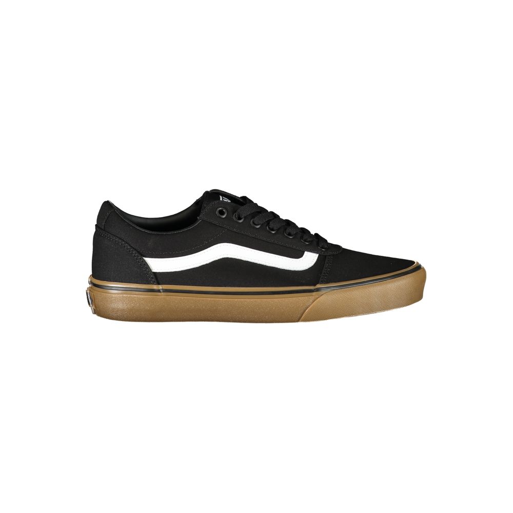 Vans Black Polyester Low Top Sneakers | Regal Royce