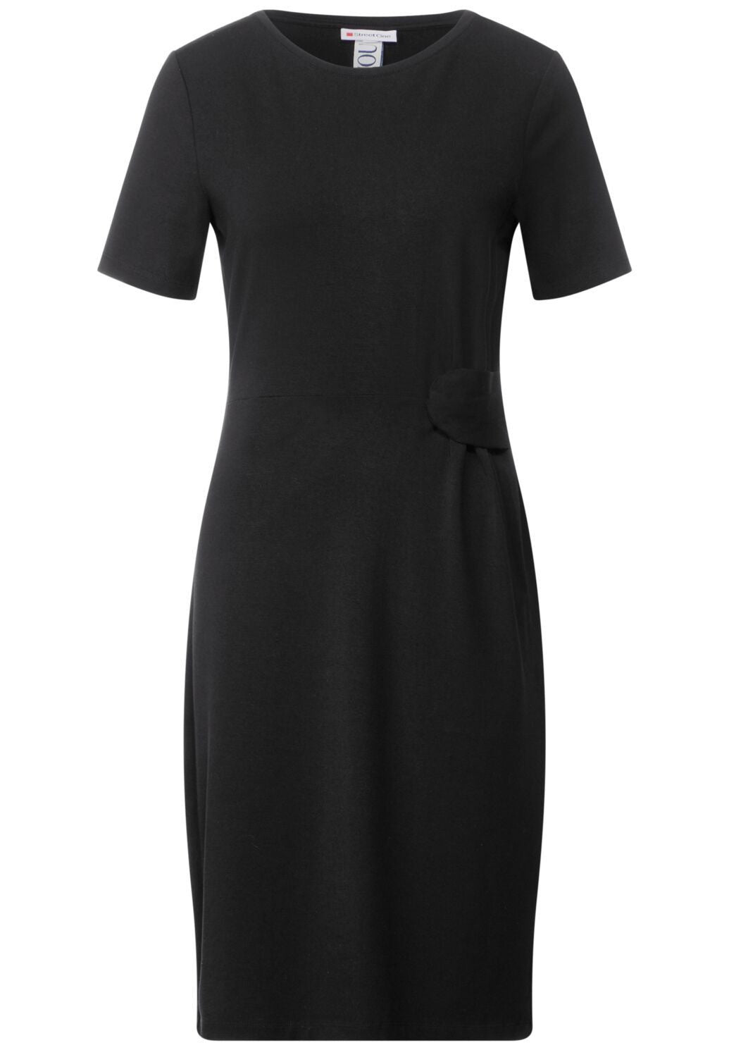 Street One Black Viscose Casual Dress | Regal Royce