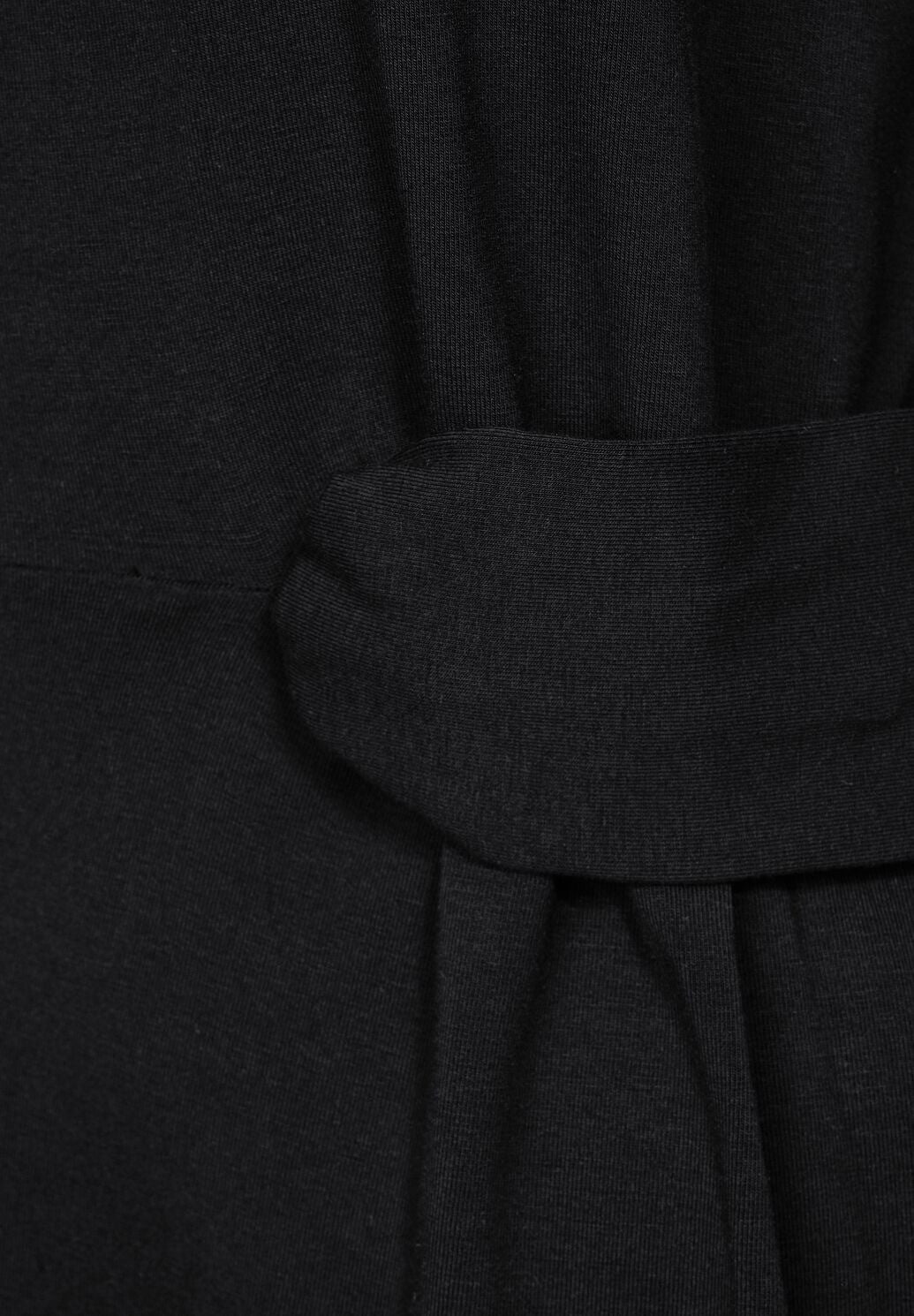 Street One Black Viscose Casual Dress | Regal Royce