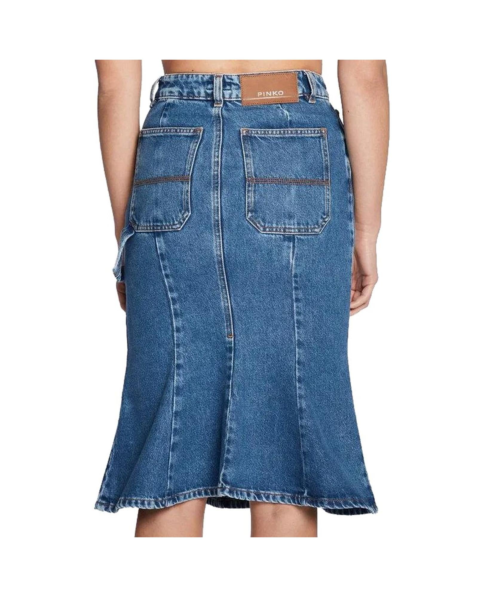 PINKO Blue Denim Skirt | Regal Royce
