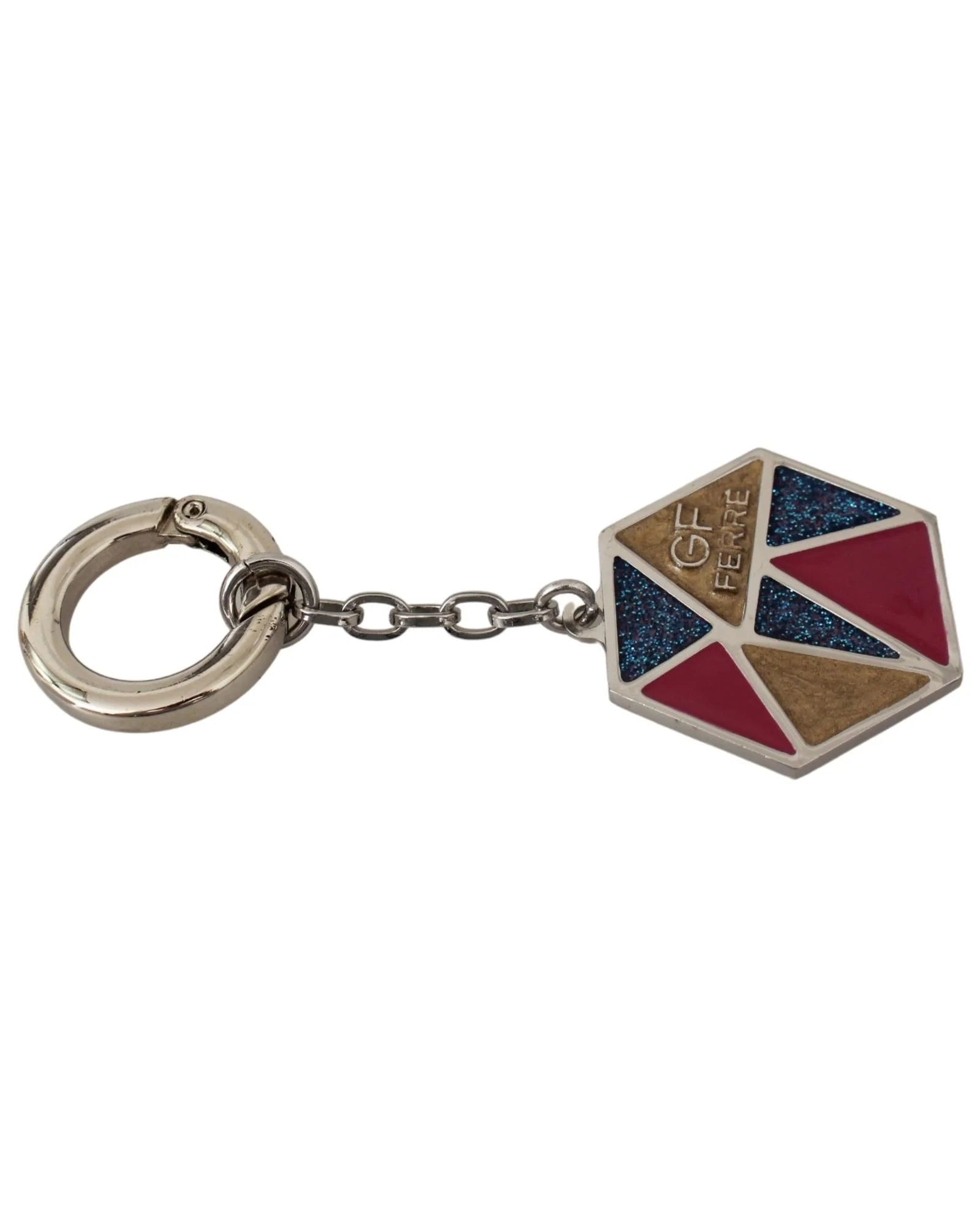 Ferre Blue Metal Keychain | Regal Royce
