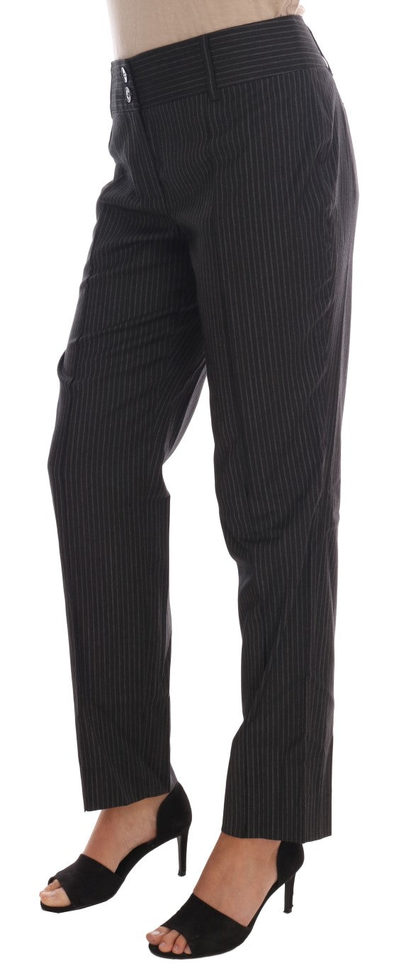 Dolce & Gabbana Gray Textile Dress Pants | Regal Royce