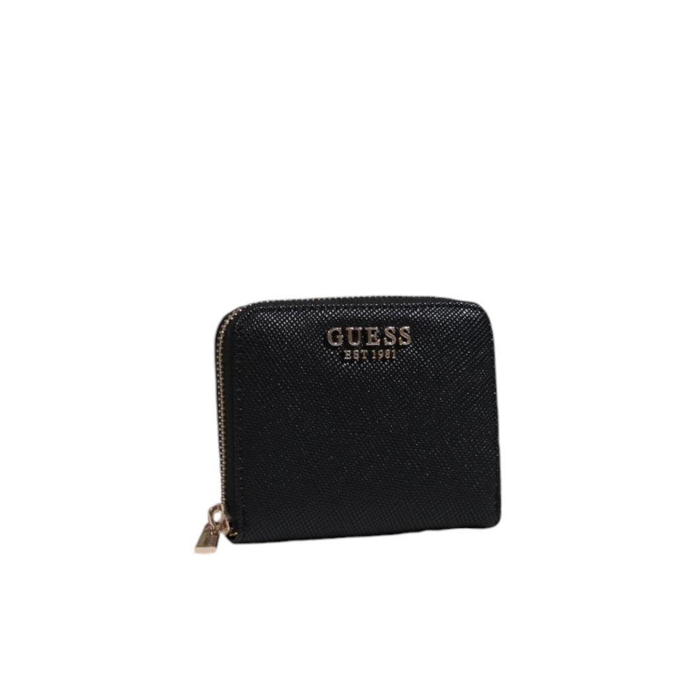 Guess Black Polyethylene Wallet | Regal Royce