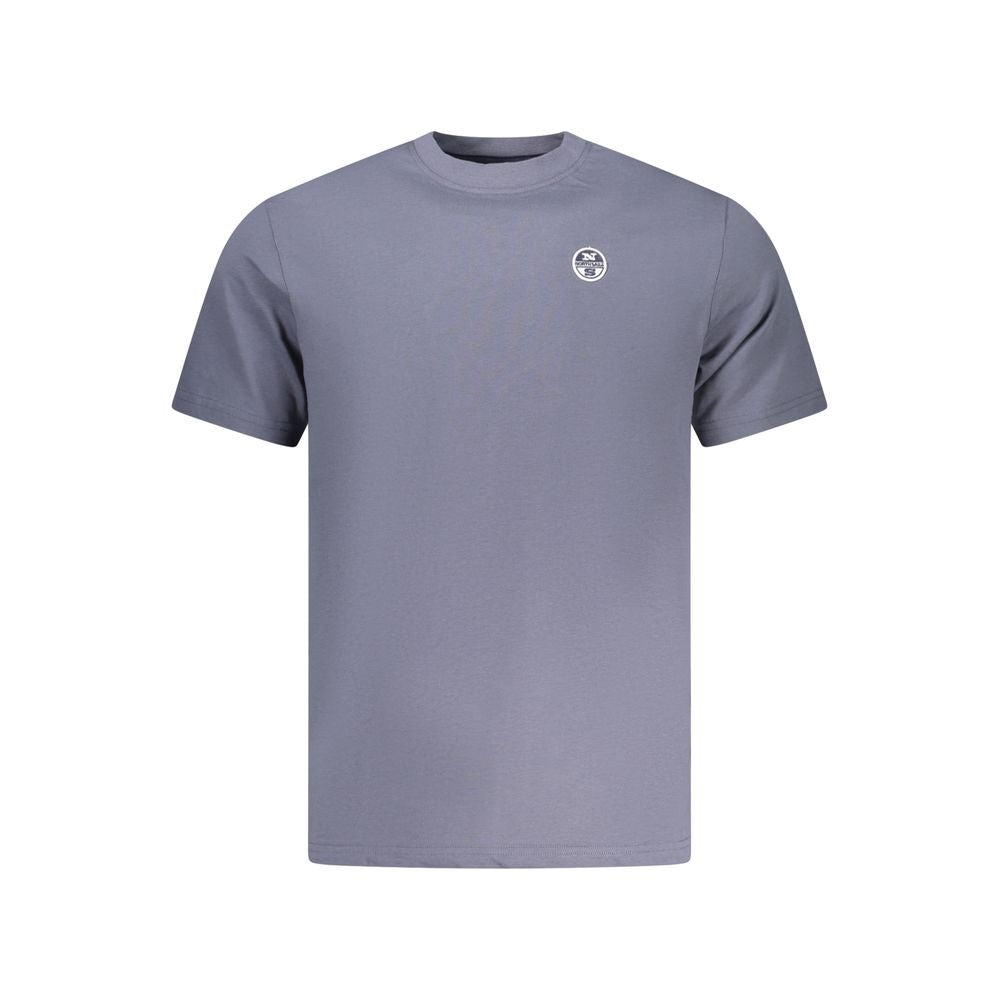 North Sails Blue Cotton Men's T-Shirt | Regal Royce