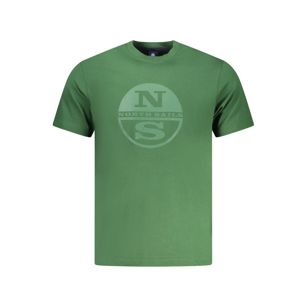 North Sails Verde Cotton Men T-Shirt | Regal Royce