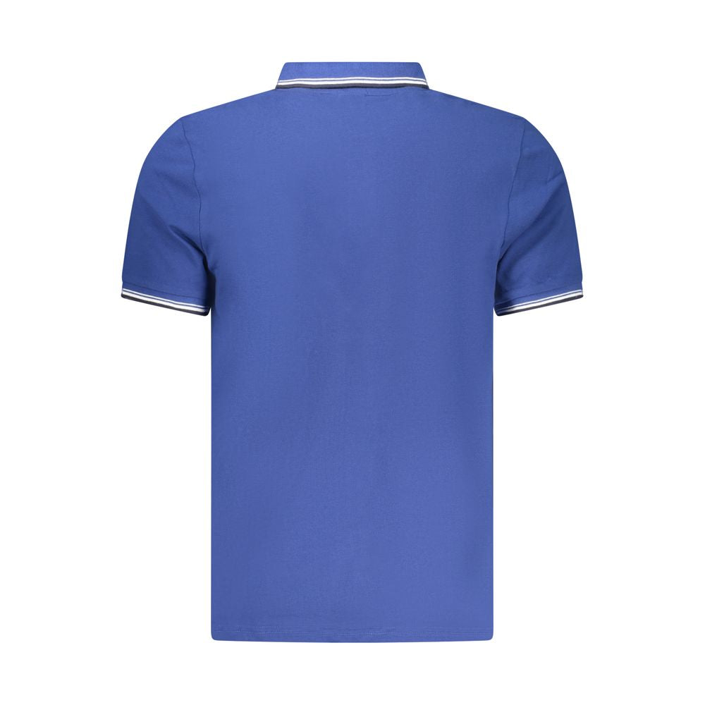 North Sails Blue Cotton Men Polo Shirt | Regal Royce