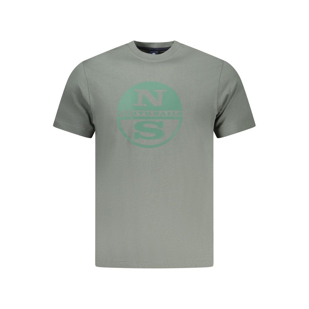 North Sails Verde Cotton Men T-Shirt | Regal Royce