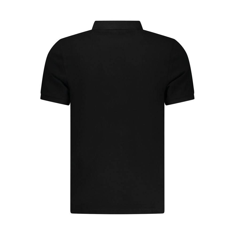 North Sails Black Cotton Mens Polo Shirt | Regal Royce