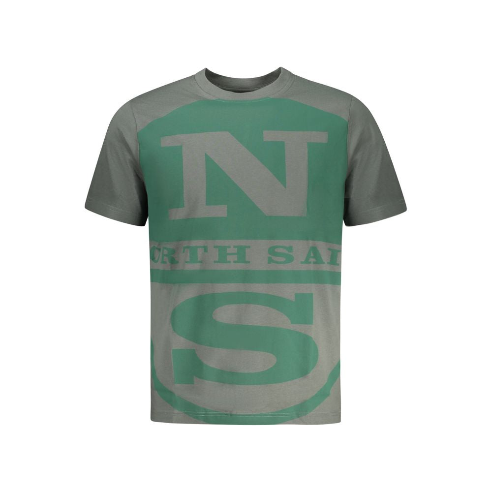 North Sails Verde Cotton Men T-Shirt | Regal Royce