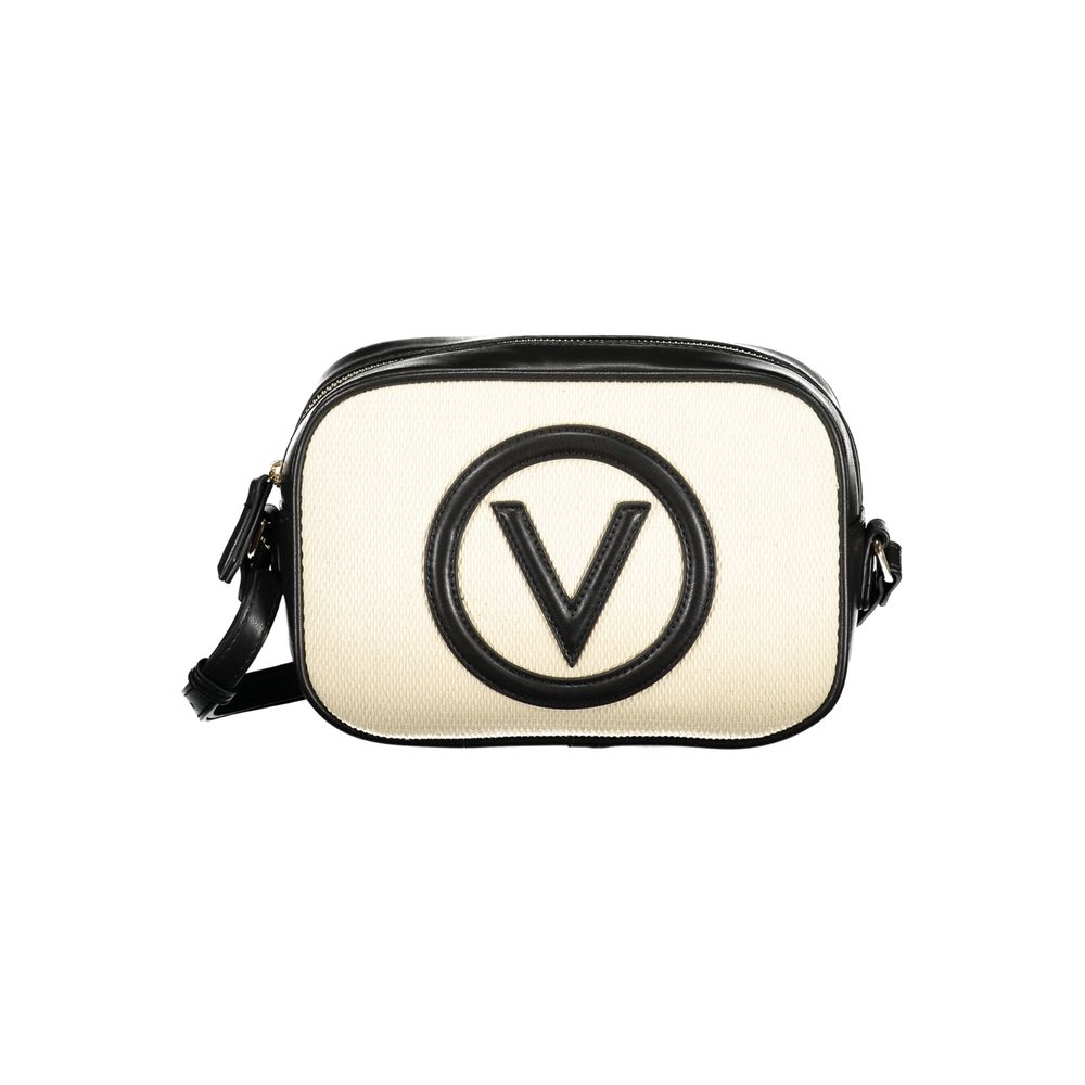 Mario Valentino Beige Cotton Women Shoulder Bag | Regal Royce