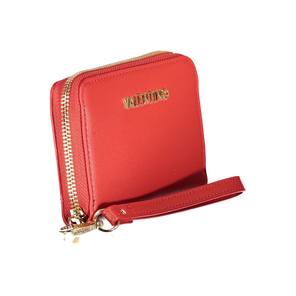 Mario Valentino Rosso Poliuretano Women Wallet | Regal Royce