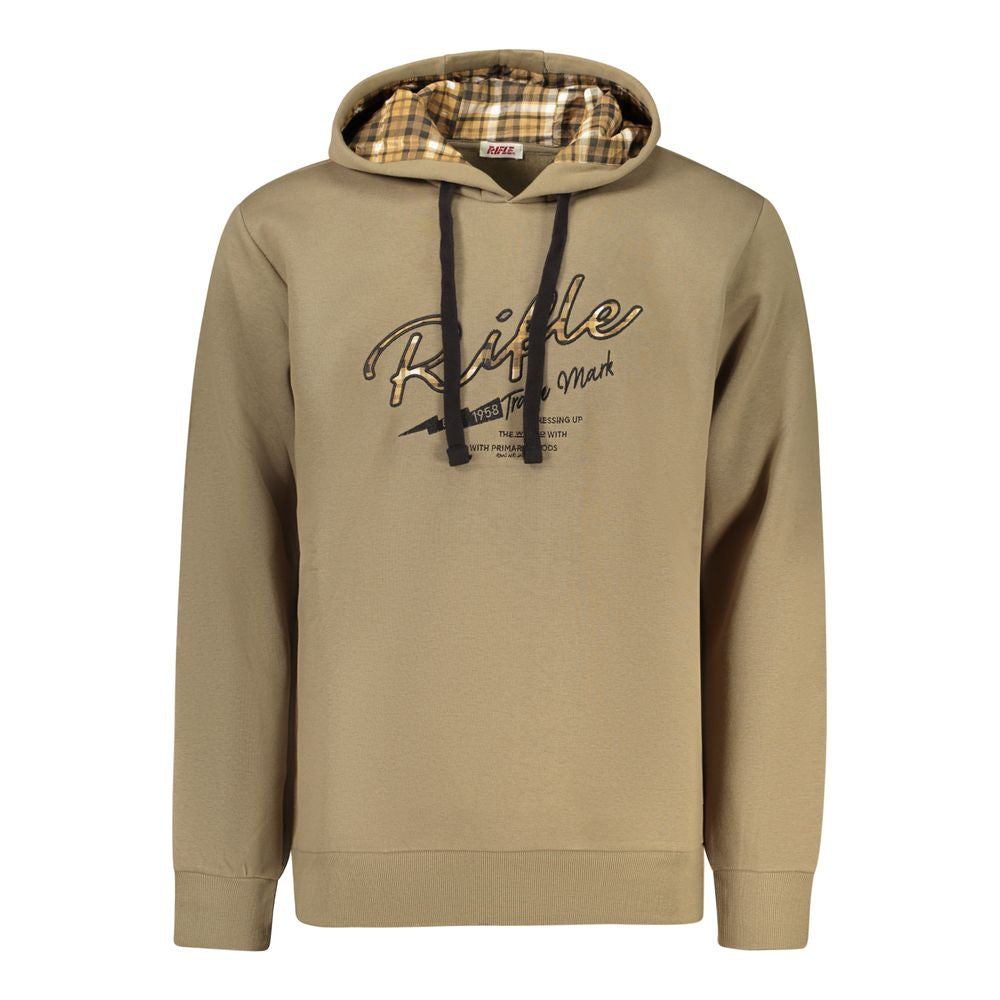 Rifle Marrone Cotton Men's Hoodie | Regal Royce