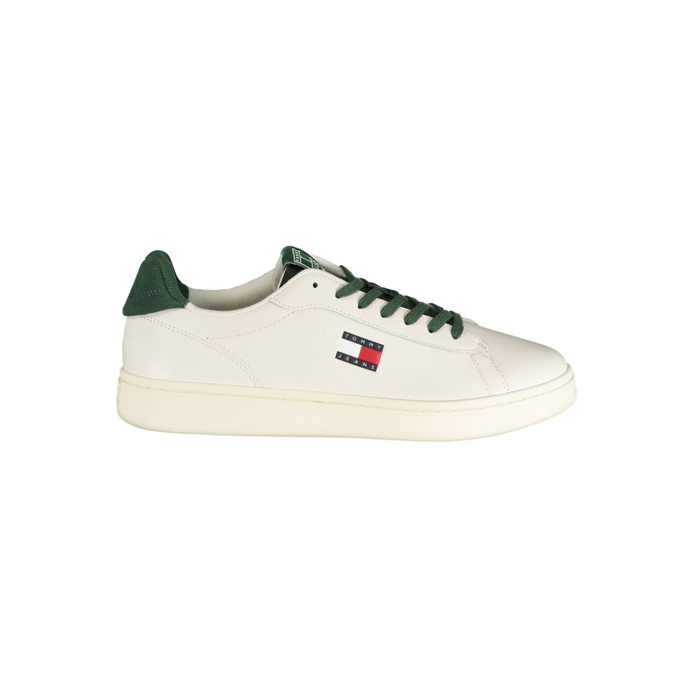 Tommy Hilfiger Bianco Polyurethane Men Sneaker | Regal Royce