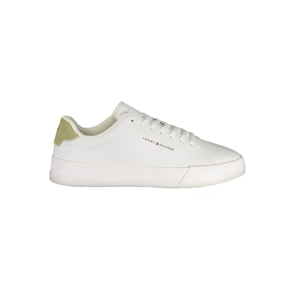 Tommy Hilfiger Bianco Polyurethane Men Sneaker | Regal Royce