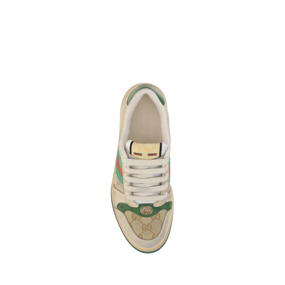 Gucci Multicolor Cotton Low Top Sneakers | Regal Royce