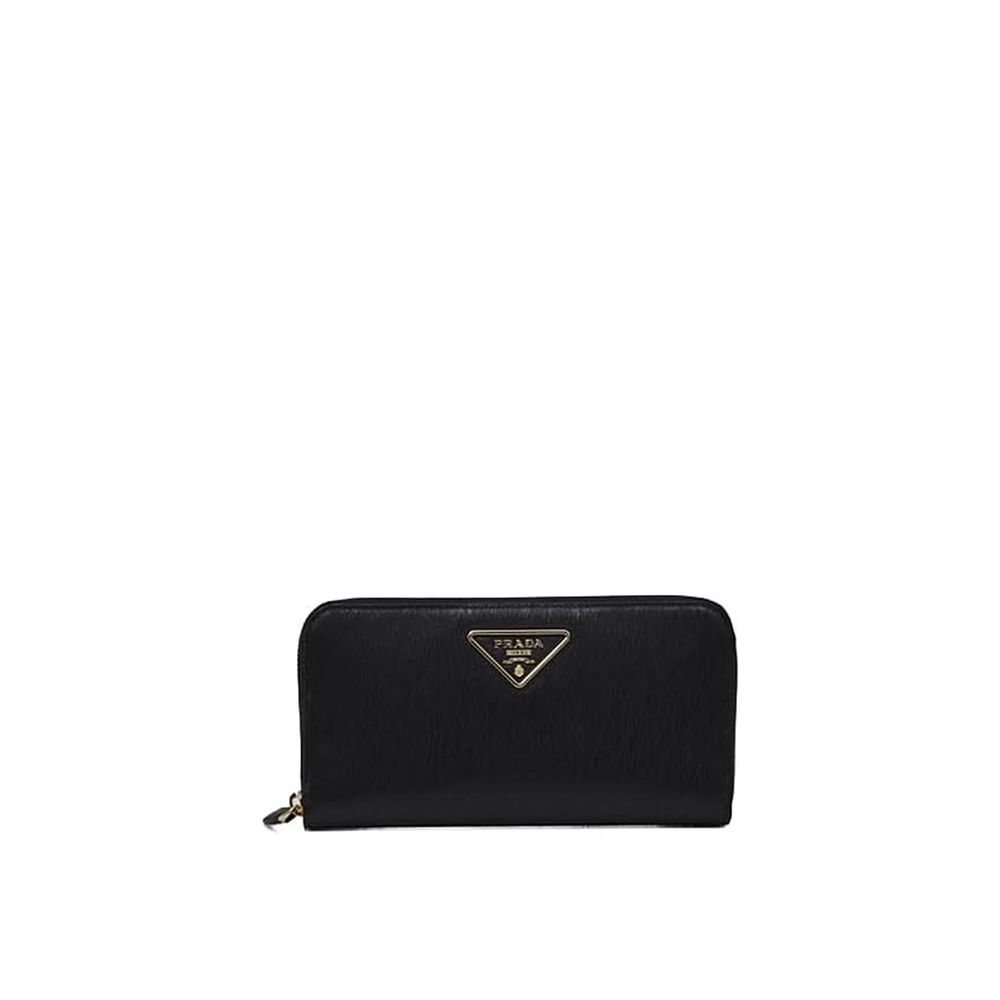 Prada Black Calfskin Wallet | Regal Royce