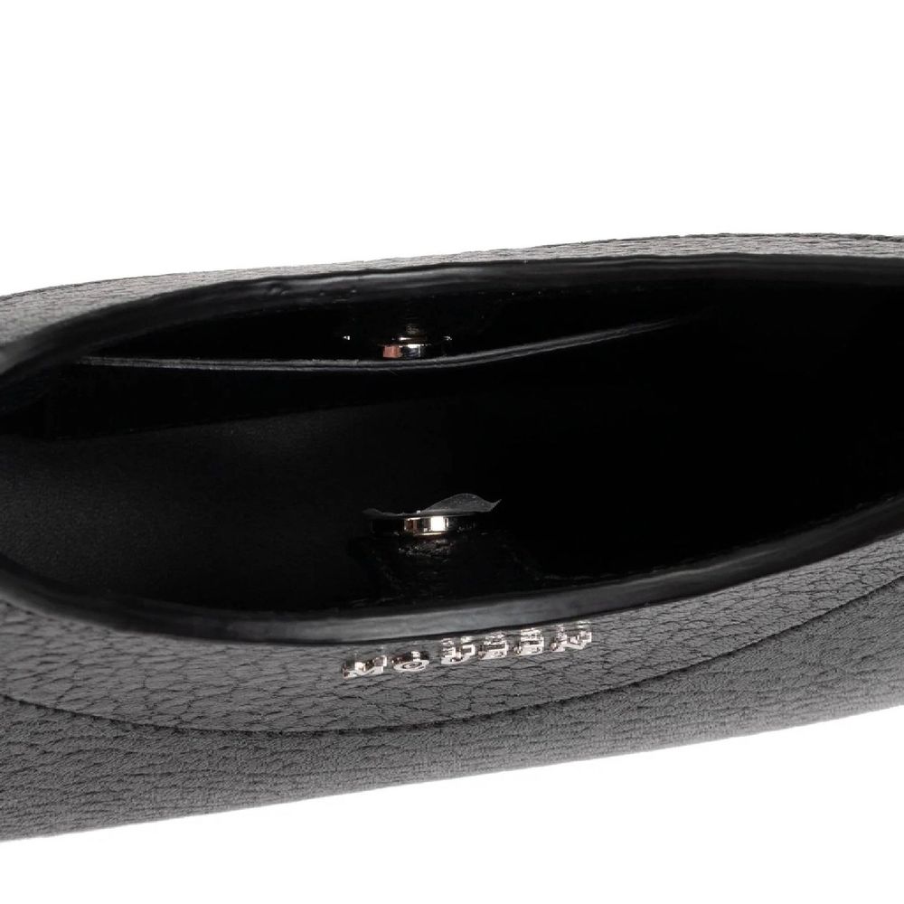 Alexander McQueen Black Lamb Leather Shoulder Bag | Regal Royce