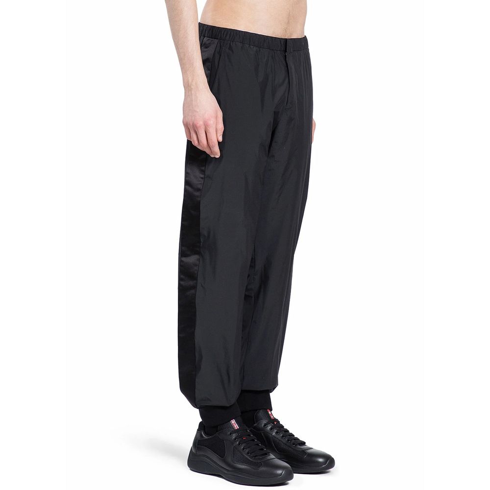 Prada Black Nylon Joggers (Workout Pants) | Regal Royce