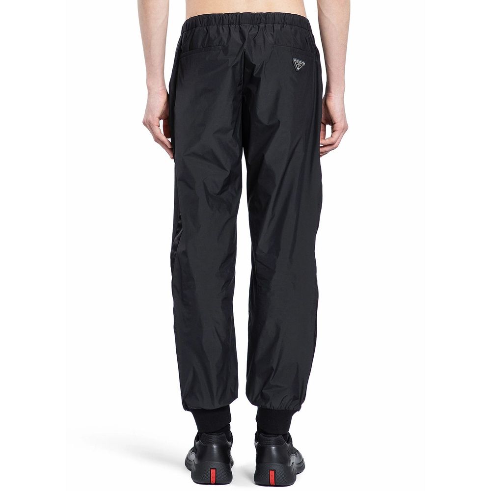 Prada Black Nylon Joggers (Workout Pants) | Regal Royce