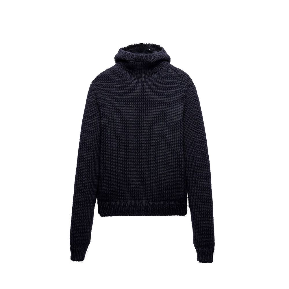 Prada Blue Wool Turtleneck | Regal Royce