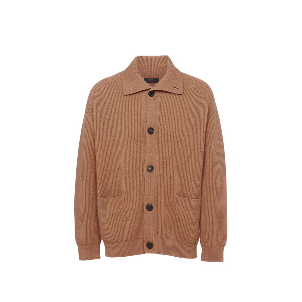 Prada Brown Cashmere Cardigan | Regal Royce