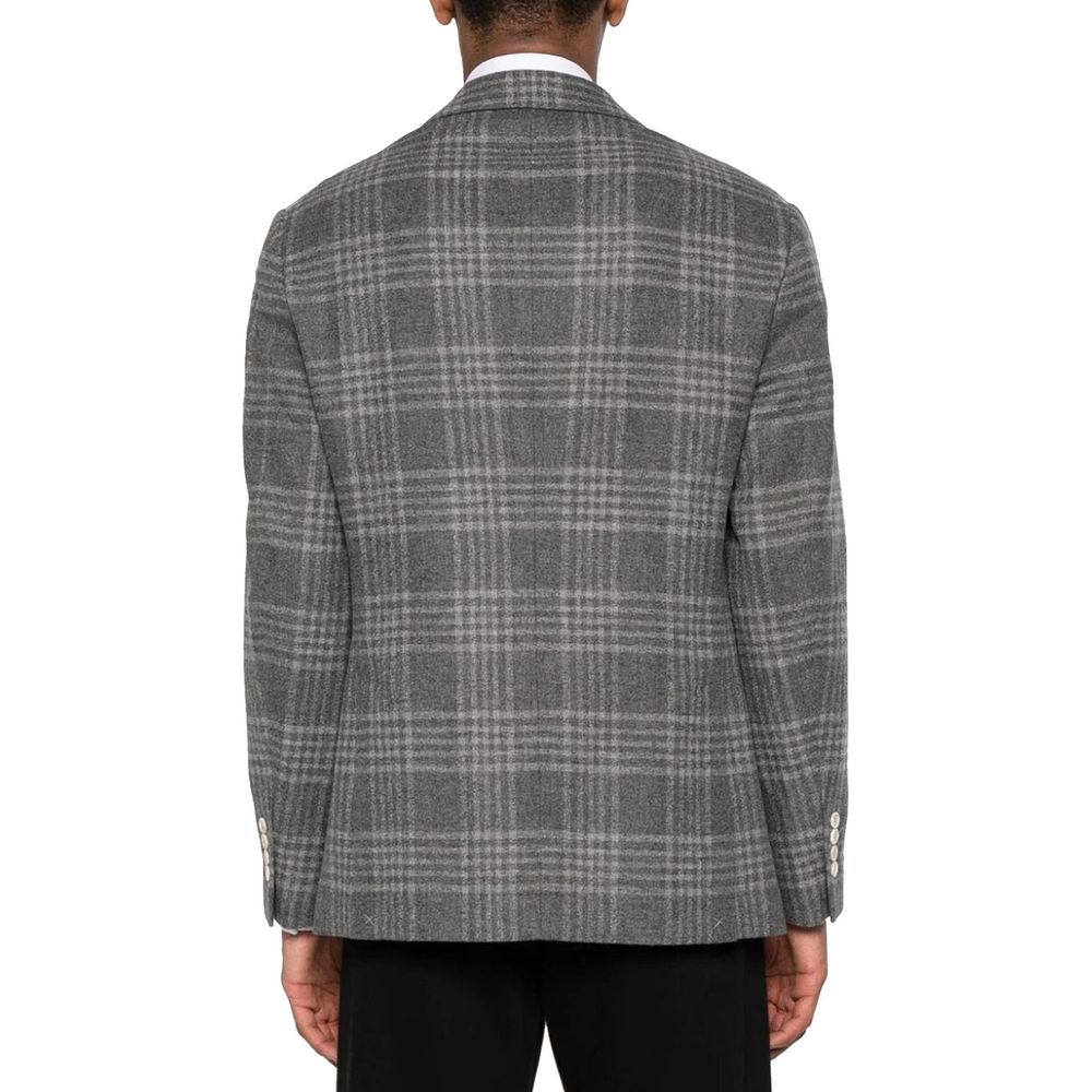 Brunello Cucinelli Gray Cashmere Blazer | Regal Royce