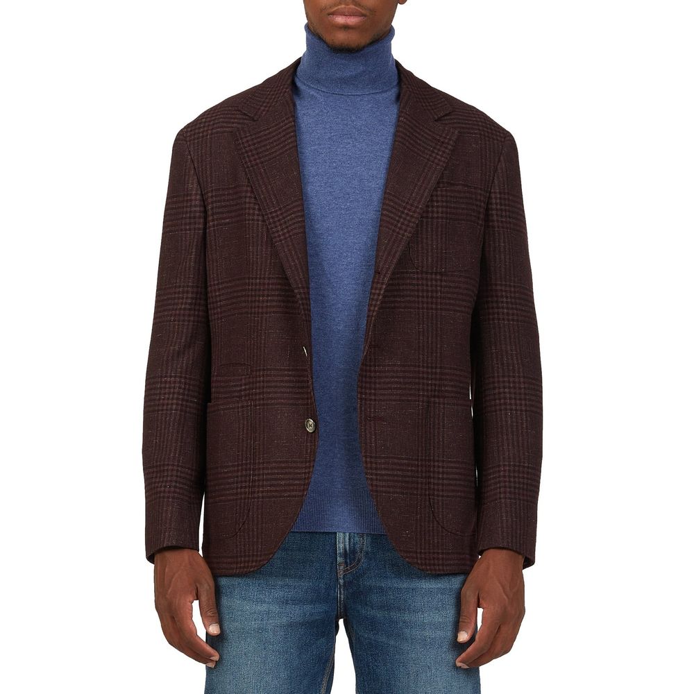 Brunello Cucinelli Multicolor Wool Coat | Regal Royce