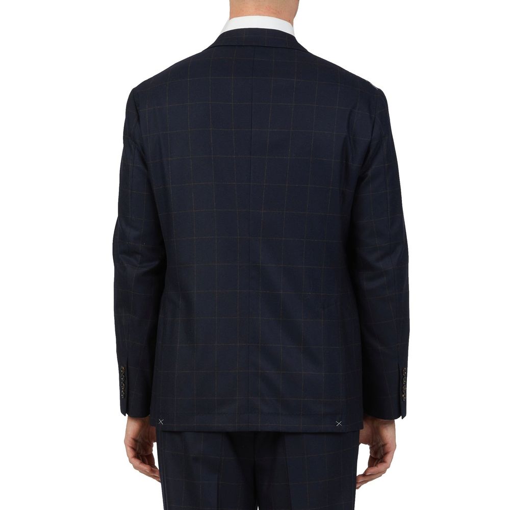 Brunello Cucinelli Blue Wool Two-Piece Suit | Regal Royce
