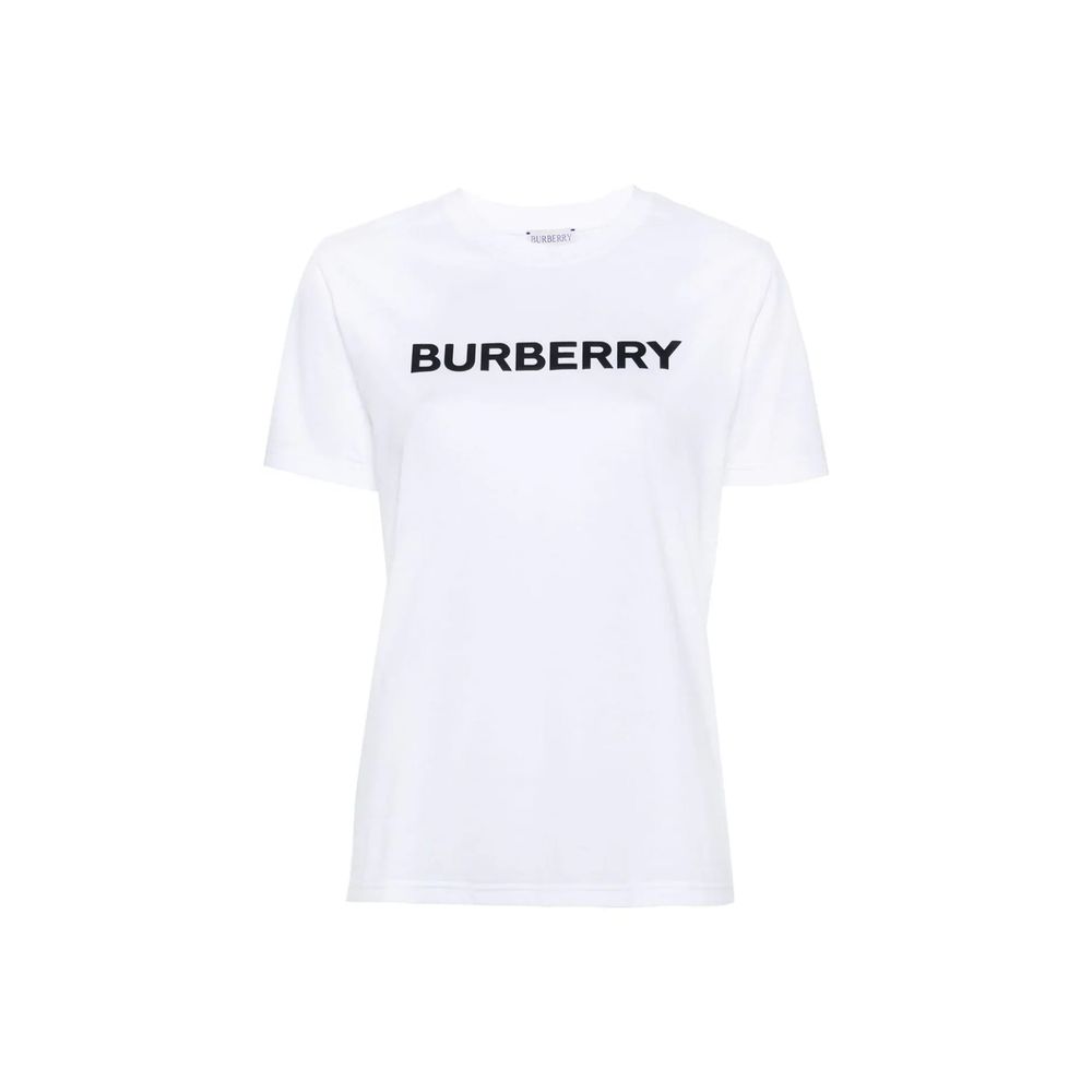 Burberry White Cotton T-Shirt | Regal Royce