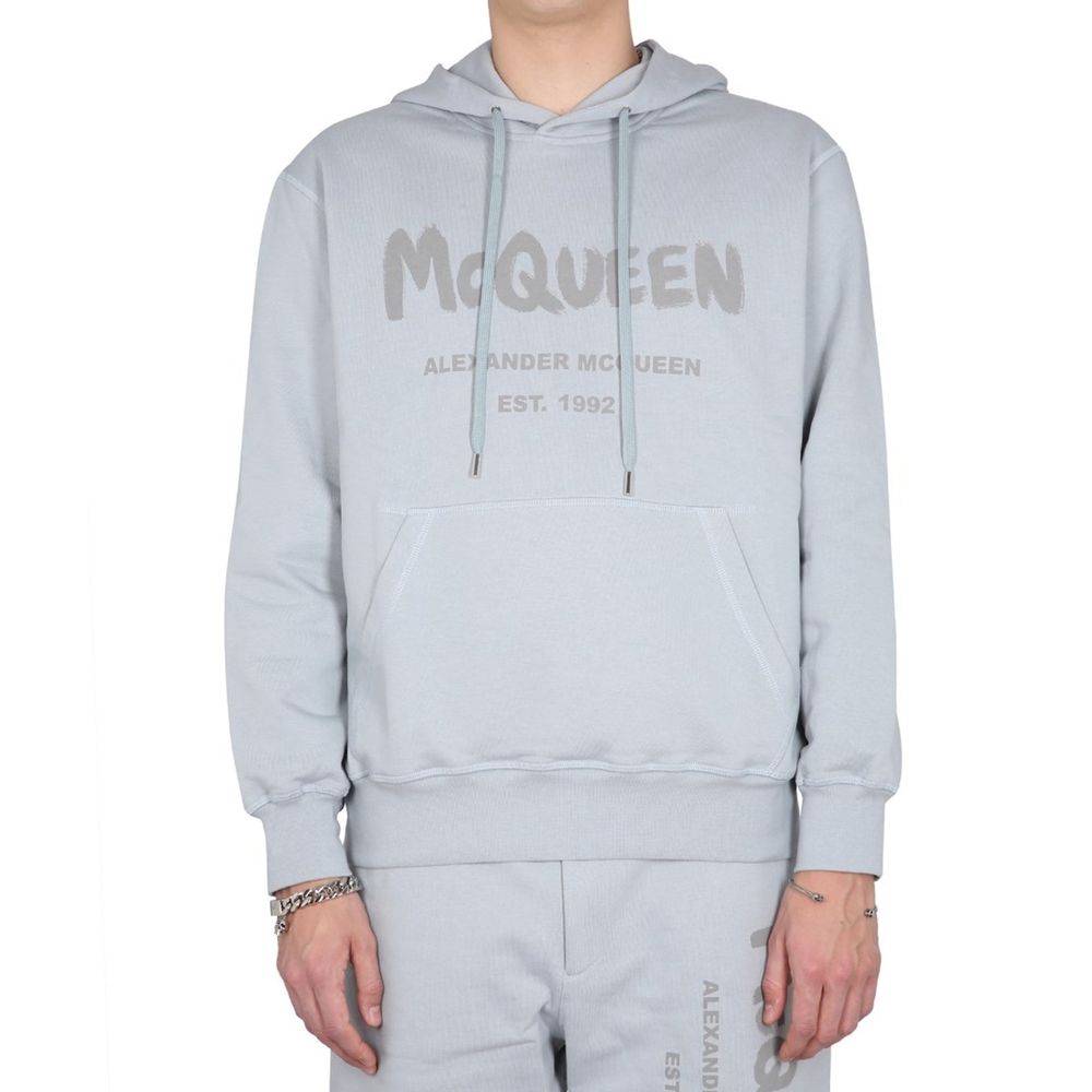Alexander McQueen Gray Cotton Sweatshirt | Regal Royce